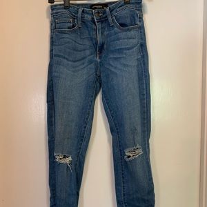 Just Black Denim Ripped Jeans